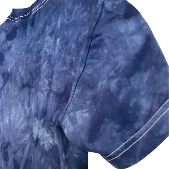 Unisex Vintage Y2K Aquarium Tie Die White Tigers White Stitch T Shirt Size Small - Picture 11 of 16